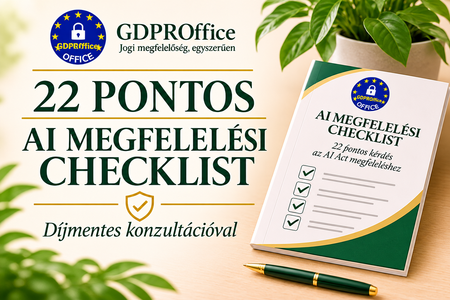 Home 22 pontos ai megfelelési checklist